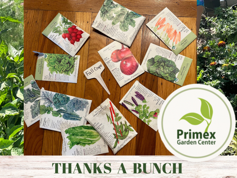 Thanks a Bunch&nbsp;Primex!