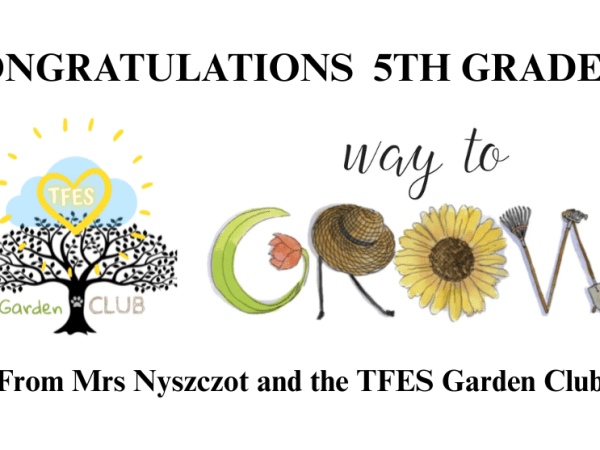 CONGRATS TO 5TH GRADE&nbsp;GRADS!